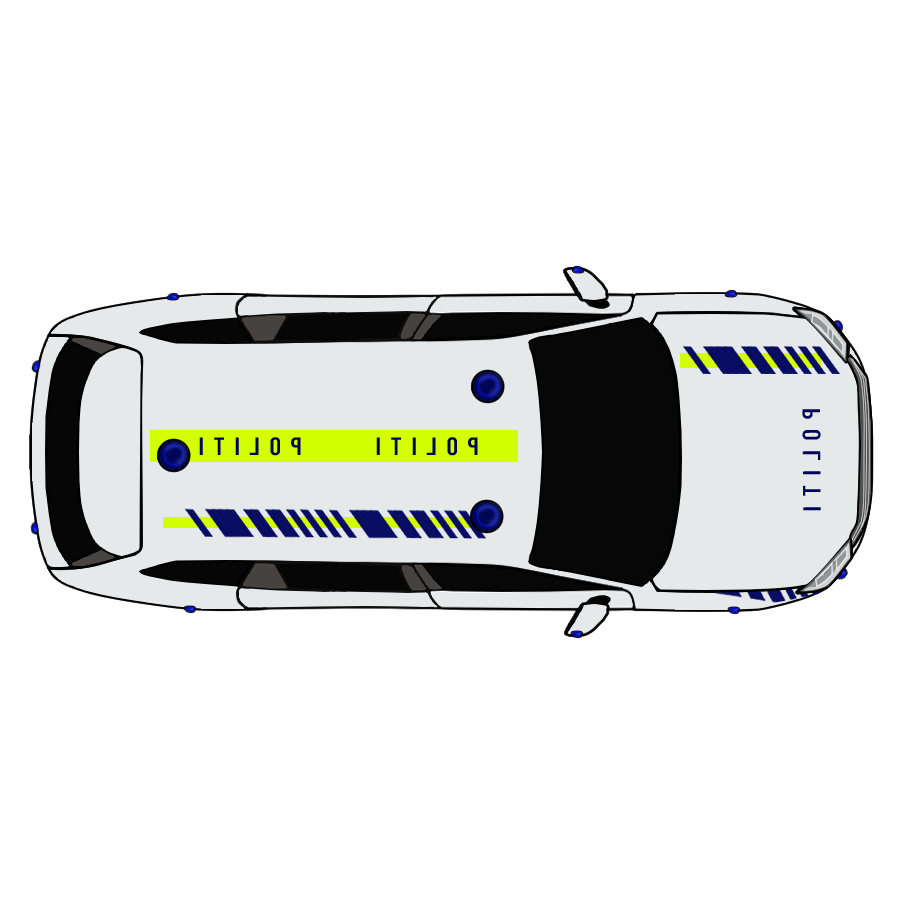 politi Bil Model